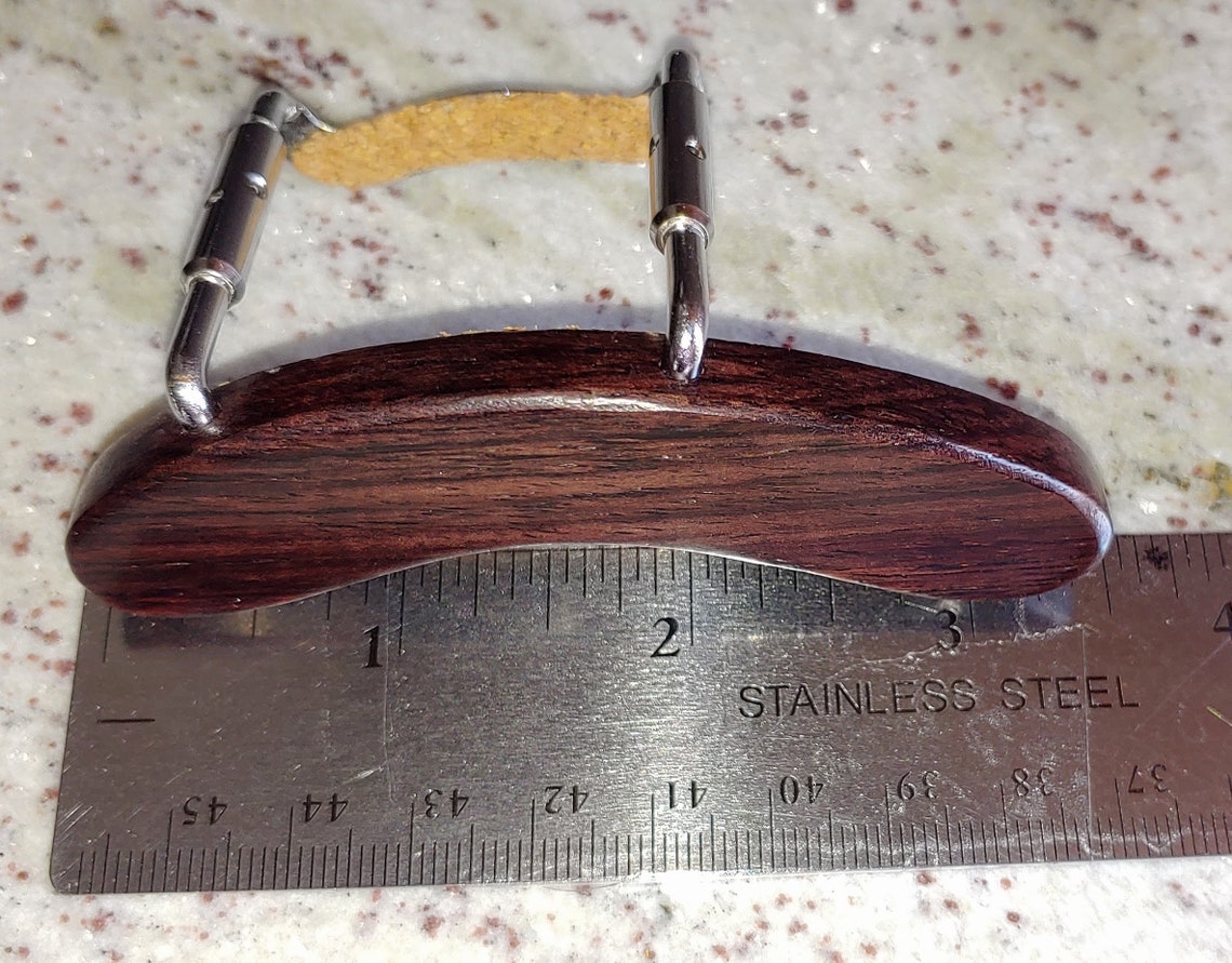 Mandolin Armrest with Hardware Rosewood Tamarind or Ebony Etsy