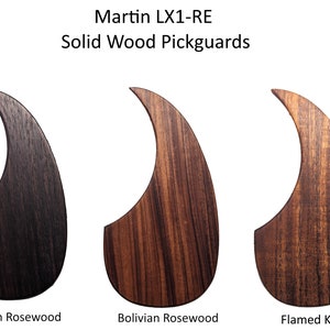 NEW Martin LX1 RE Pickguards Choice of Wood image 1