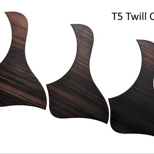 Taylor Twill Cut Solid Rosewood Pickguards NEW VERSION image 3