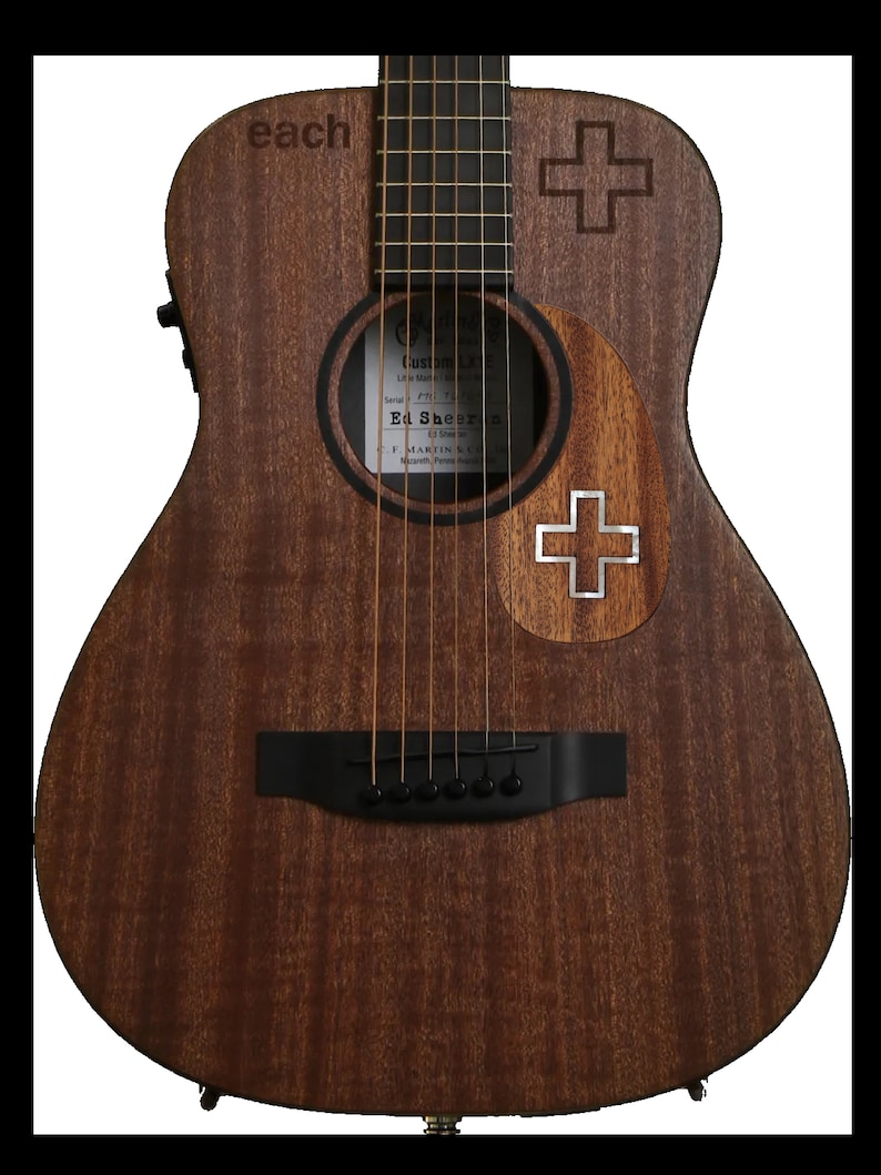 Your Martin LX1 Limited Edition Sheeran Deserves a Pickguard image 7