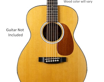Fits Martin DJR-E Dreadnought Junior Guitar Pickguard | Rosewood Mahogany Handcrafted Replacement Guitar Parts & Accessories