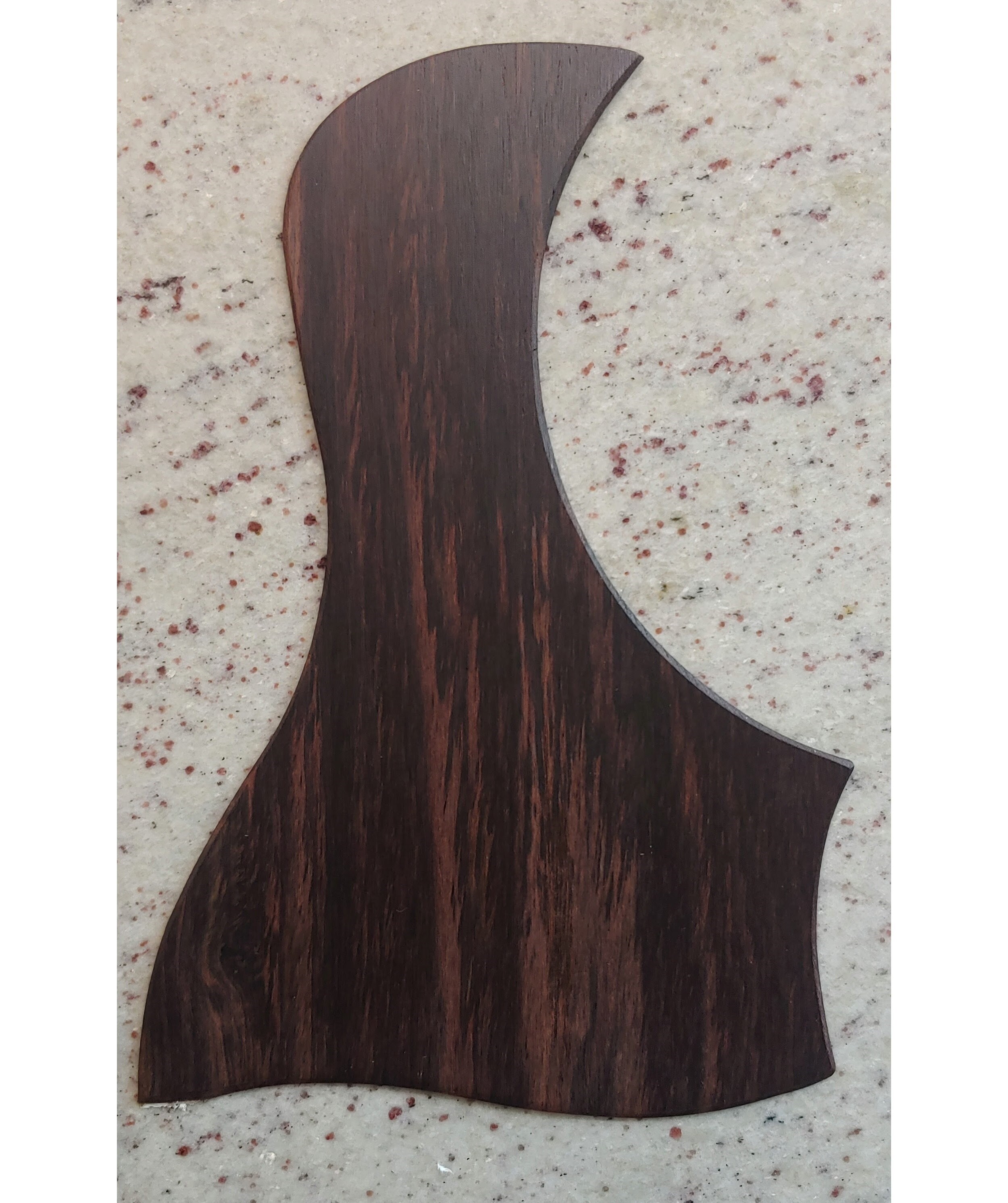 Lefty Acoustic Guitar Pickguards Solid Rosewood Teardrop or Etsy