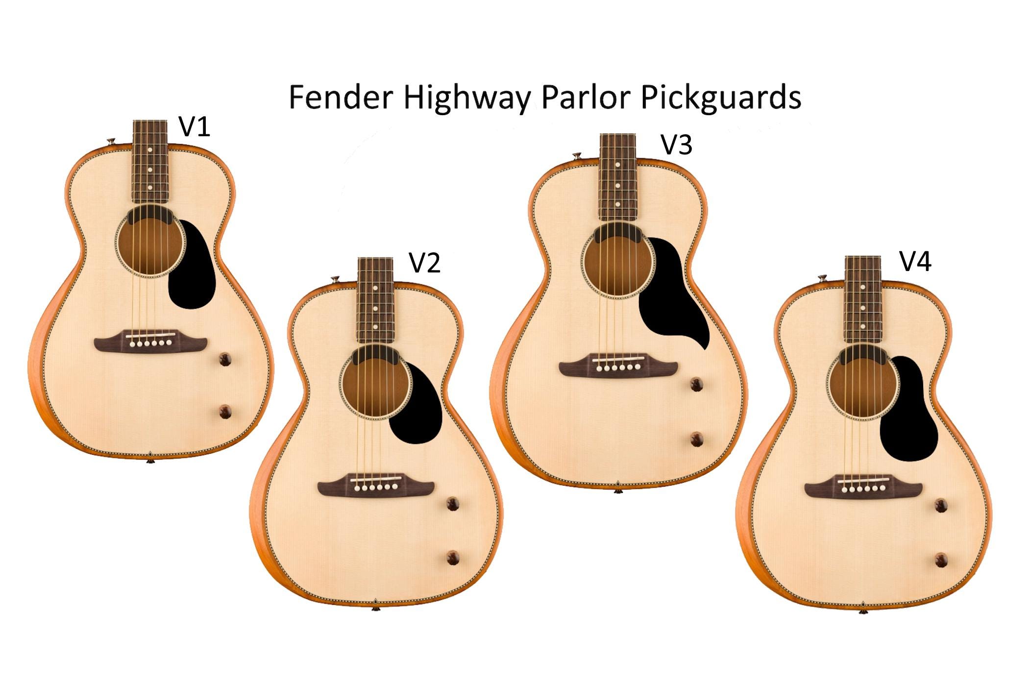 Acoustic Guitar Pickguard Pack Acoustic Guitar Pickguard Pattern Decorated Self-adhesive Pick Guard Sticker(A