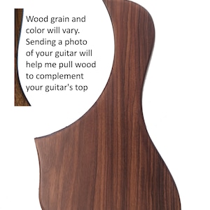 Fits Taylor GS Mini Guitar Pickguard Choice of Solid Wood Pickguard Guitar Parts