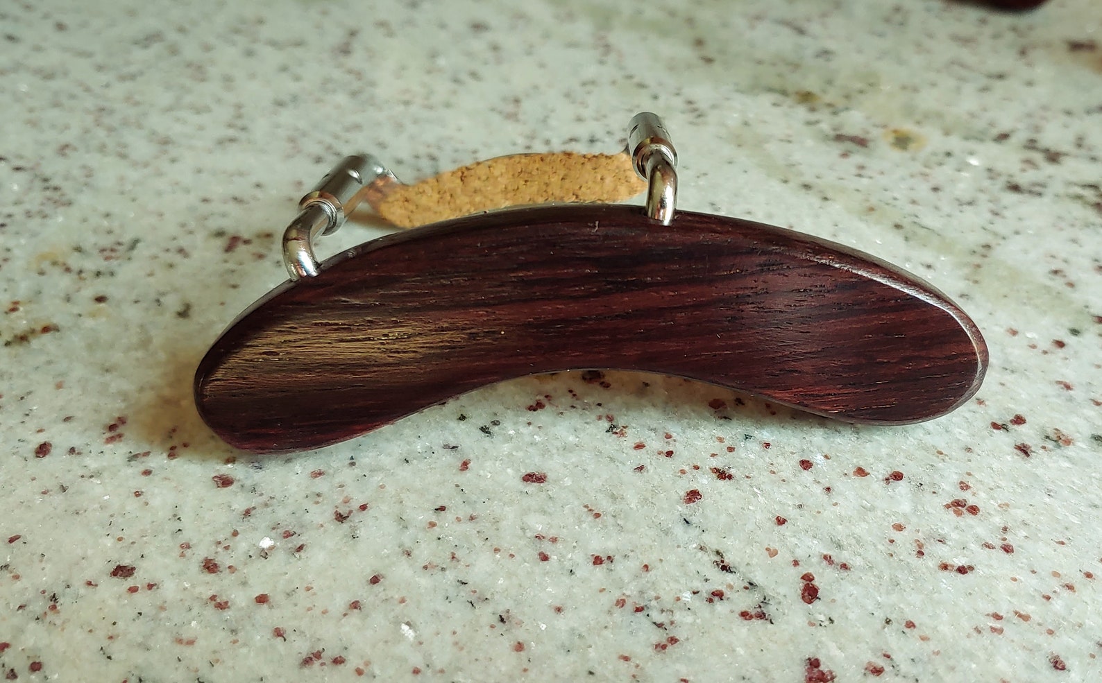 Mandolin Armrest With Hardware Rosewood Tamarind or Ebony Etsy