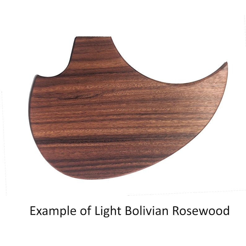 Acoustasonic Telecaster (Player) Pickguard | Solid Wood | Custom Guitar Part V7-LBRW