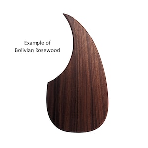 Fits Martin DJR-E Dreadnought Junior Guitar Pickguard | Rosewood Mahogany Handcrafted Replacement Guitar Parts & Accessories imagen 6