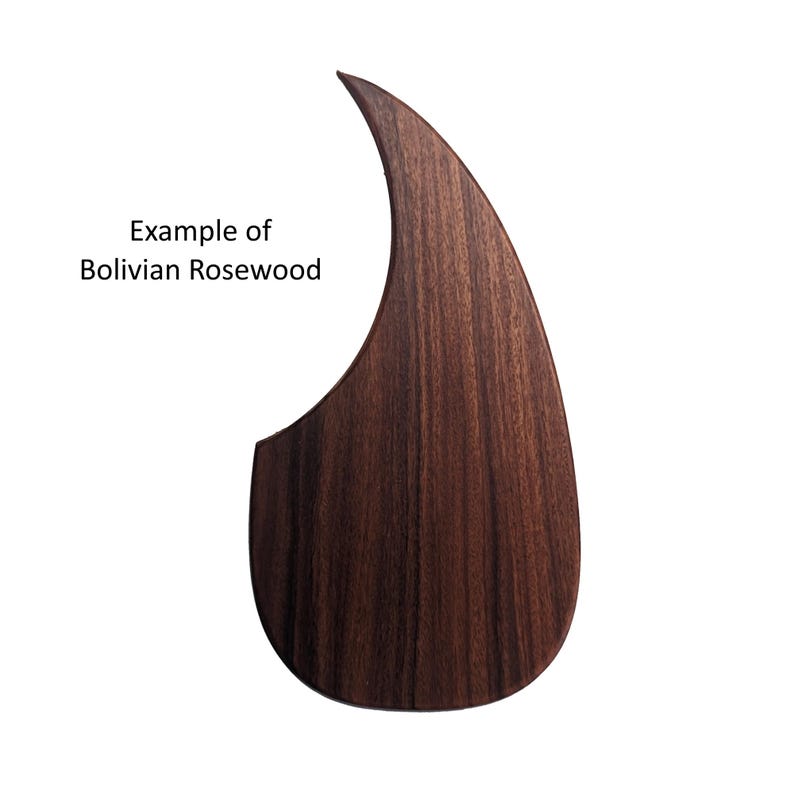 Fits Martin DJR-E Dreadnought Junior Guitar Pickguard | Rosewood Mahogany Handcrafted Replacement Guitar Parts & Accessories imagen 6