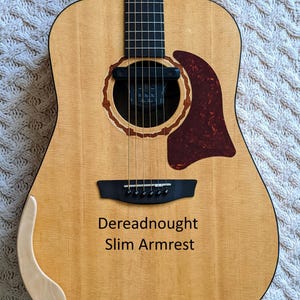 E-Gitarren Armauflage Soft Edge Holz | Komfortable Armstütze für Akkustik- & E-Gitarren | Individuell geschwungen | Linkshändermodelle verfügbar