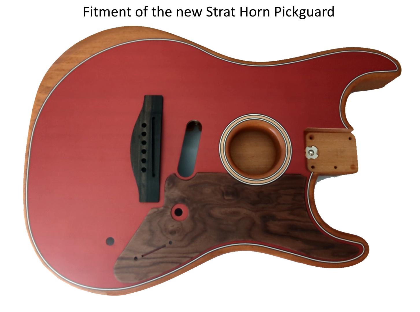 Fits Fender Acoustasonic Stratocaster NEW Solid Bolivian Fits Fender Acoustasonic Stratocaster NEW Solid Bolivian
