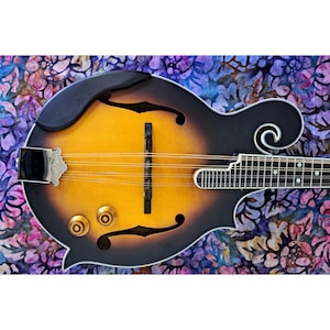 Handmade Mandolin Armrest: Solid Wood Comfort, Improved Sound