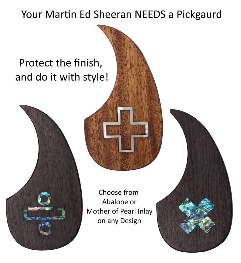 Your Martin LX1 Limited Edition Sheeran Deserves a Pickguard image 2