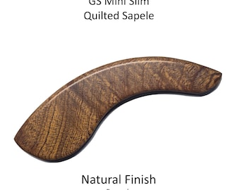 Custom Made Taylor GS Mini Armrest: Exotic Woods, Curved Edge - Improves Sound