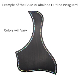 Taylor GS Mini Guitar Rosewood Pickguard w/Abalone Outline Inlay