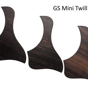 Taylor Twill Cut Solid Rosewood Pickguards NEW VERSION image 1