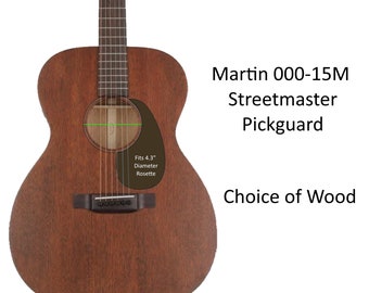 Martin 000-15M StreetMaster Guitar Pickguard- Choice of Wood