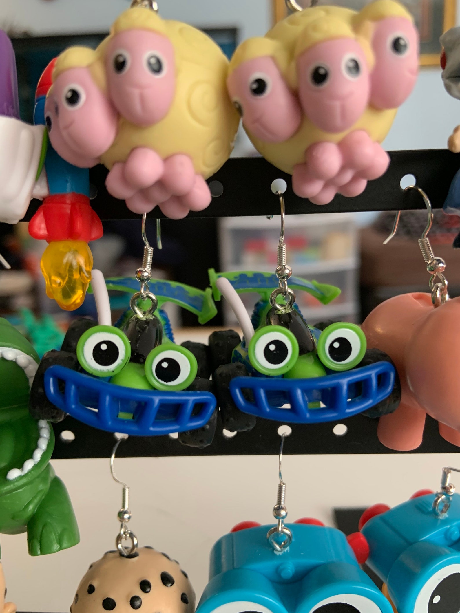 toy story earrings