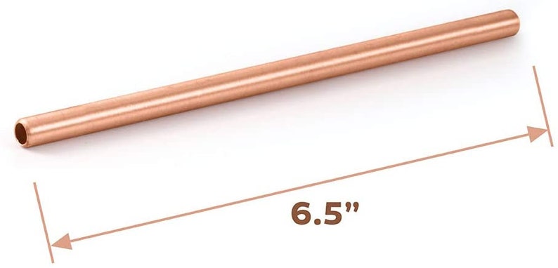 May include: A 6.5 inch long, copper-colored metal rod.