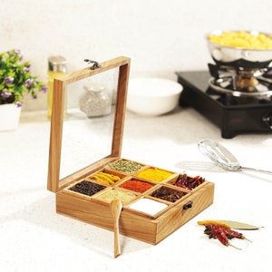Wooden Spice Box – Townsends