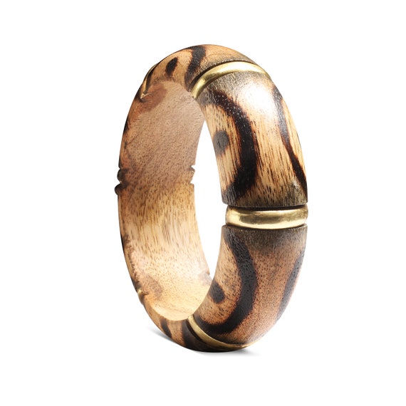 Wooden bracelet set Wood Bangles Set Gift for Her /Girlfriend Gift  Birthday Gift, Valentine Gift Holiday Gift Size 11 by Inch VG-B12