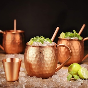 Moscow Mule with Mint - Olivia's Kitchen