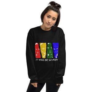 Heathers and Veronica Color Blocked Unisex Sweatshirt | Musical