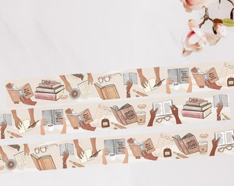 Book Lovers Club Washi Tape