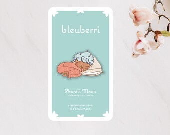Bleuberri: Sleepy Bleu Acrylic Pin