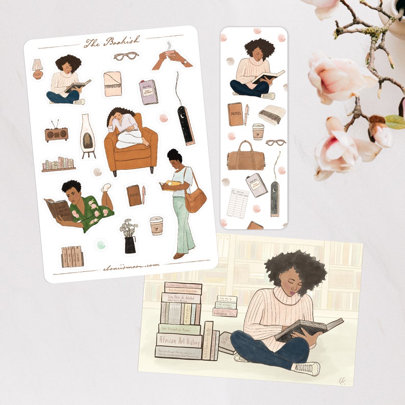 Bookish Chapter 1 Stationery Set Bookworm Stationery Set Bookish at Library