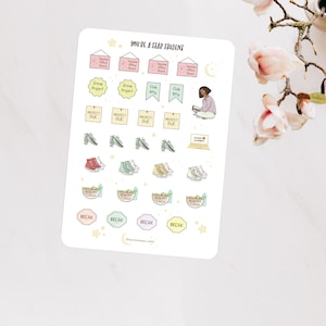 School's In Session: Star Student Planner Stickers, School Planner Stickers