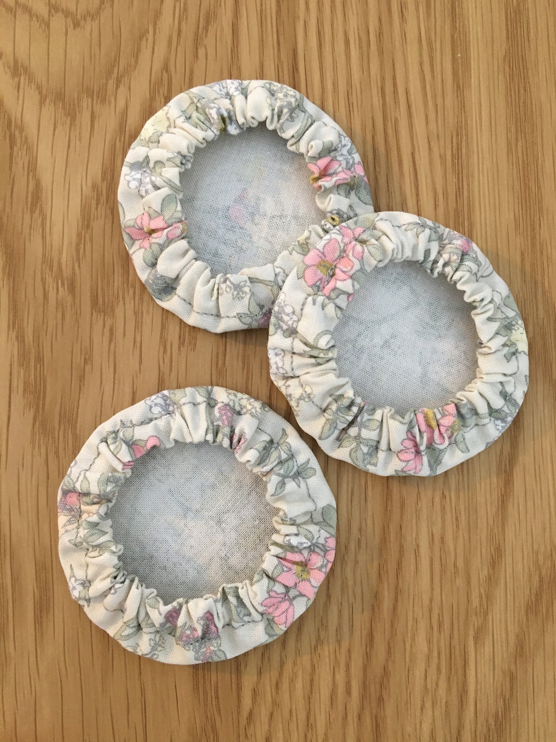 Elasticated Jar Lid Covers Set of 3 Cotton Decorative Etsy