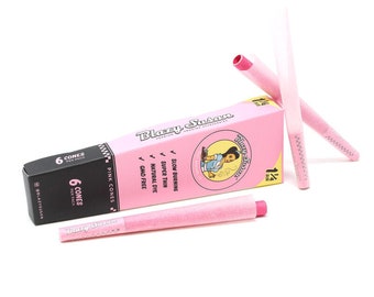 Blazy Susan Pink 6x 1-1/4 cones Pack (Premium Smoking Accessory)