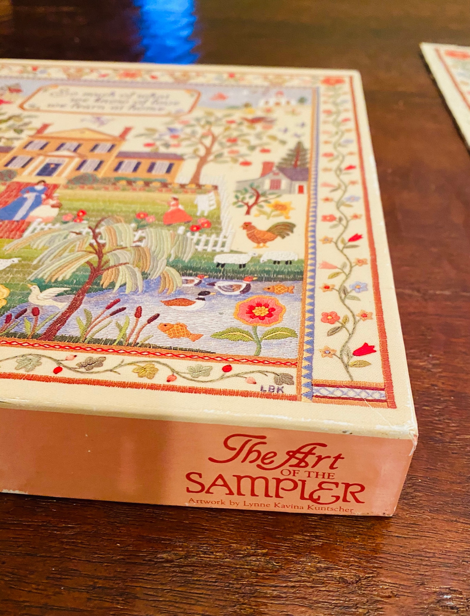 Vintage Springbok Art of the Sampler Puzzle Complete | Etsy