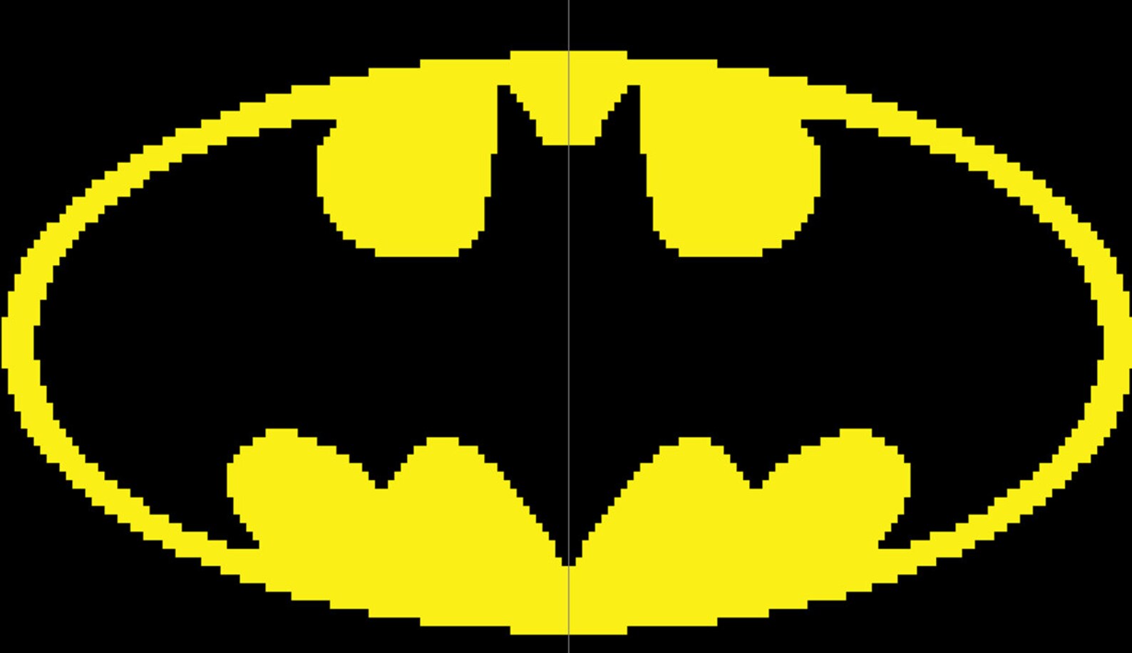 Batman Logo Blanket Crochet Pattern Digital Download 126cm by Etsy