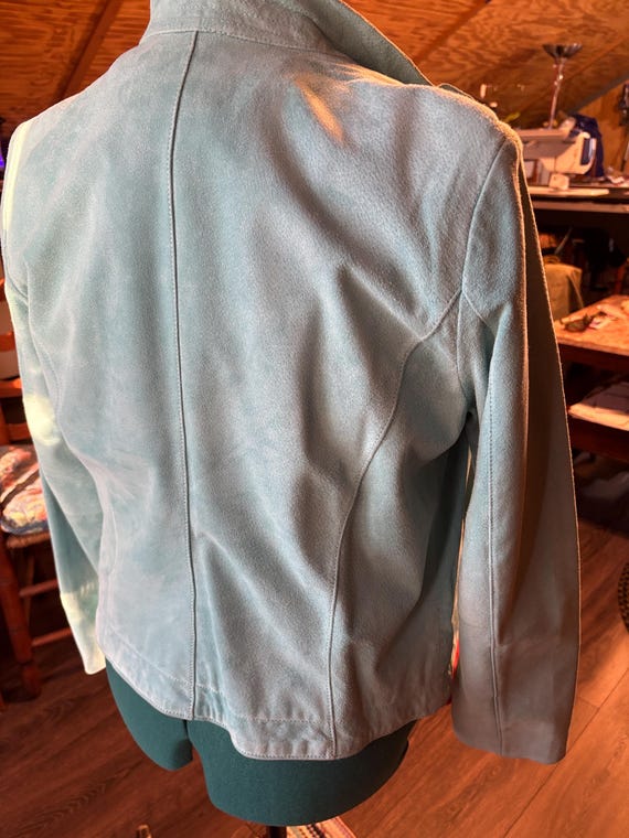 suede jacket - image 2