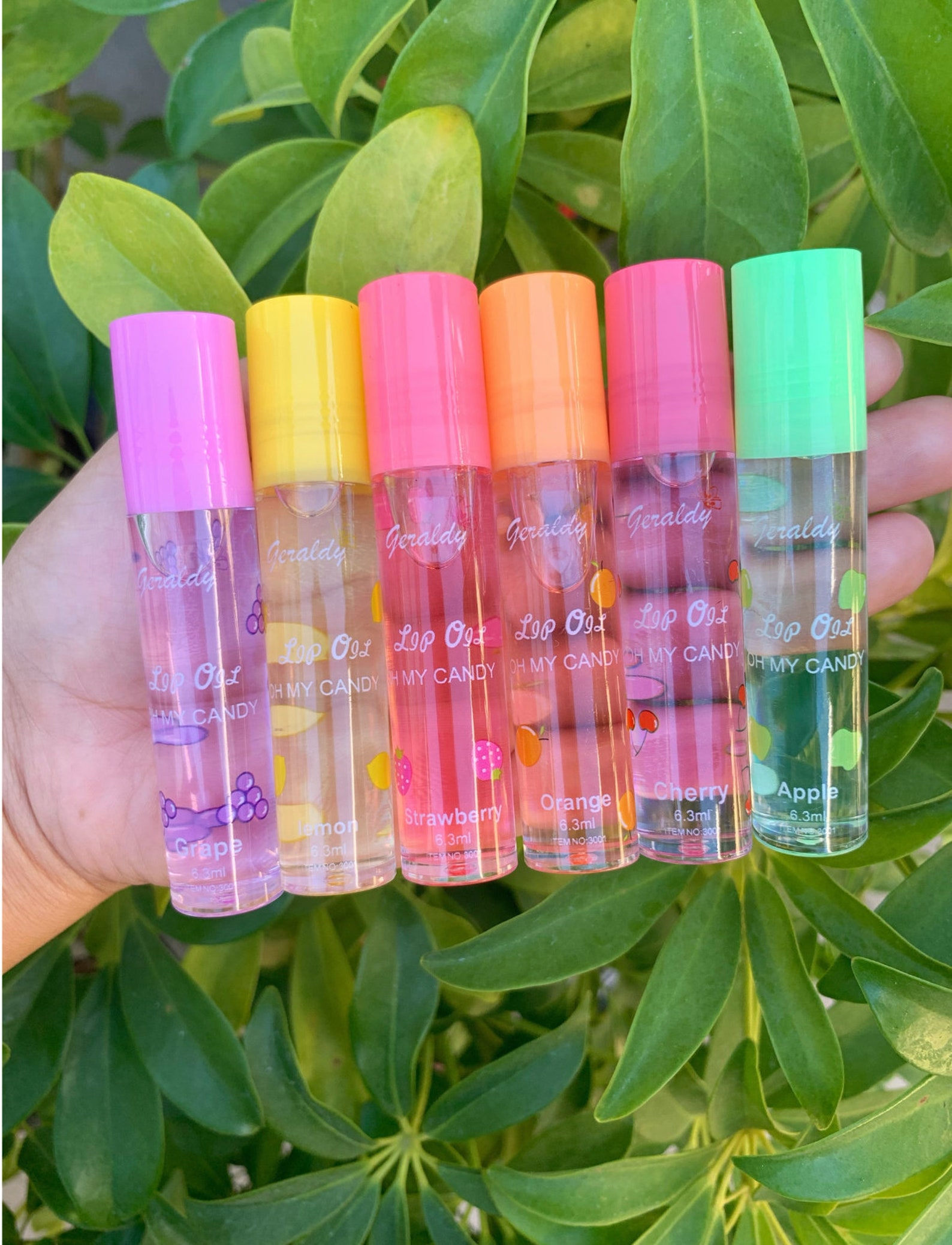 Fruit Lip Roller Lip Gloss by Geraldy Scented Hydrating Etsy