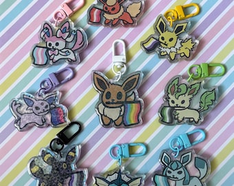 LGBT-Vees Holo Keychains