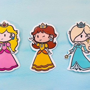Princess Vinyl Stickers 3&quot;