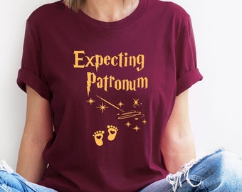 Expecting Patronum Shirt: Pregnancy Announcement Gift
