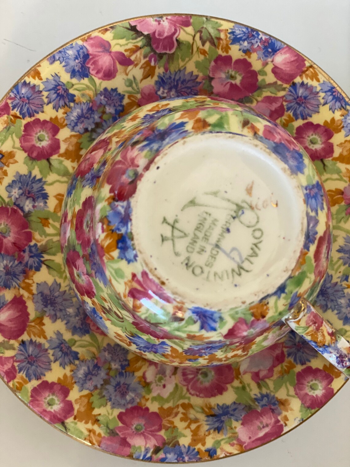 Vintage Royal Winton Grimwades royalty Made in England Etsy