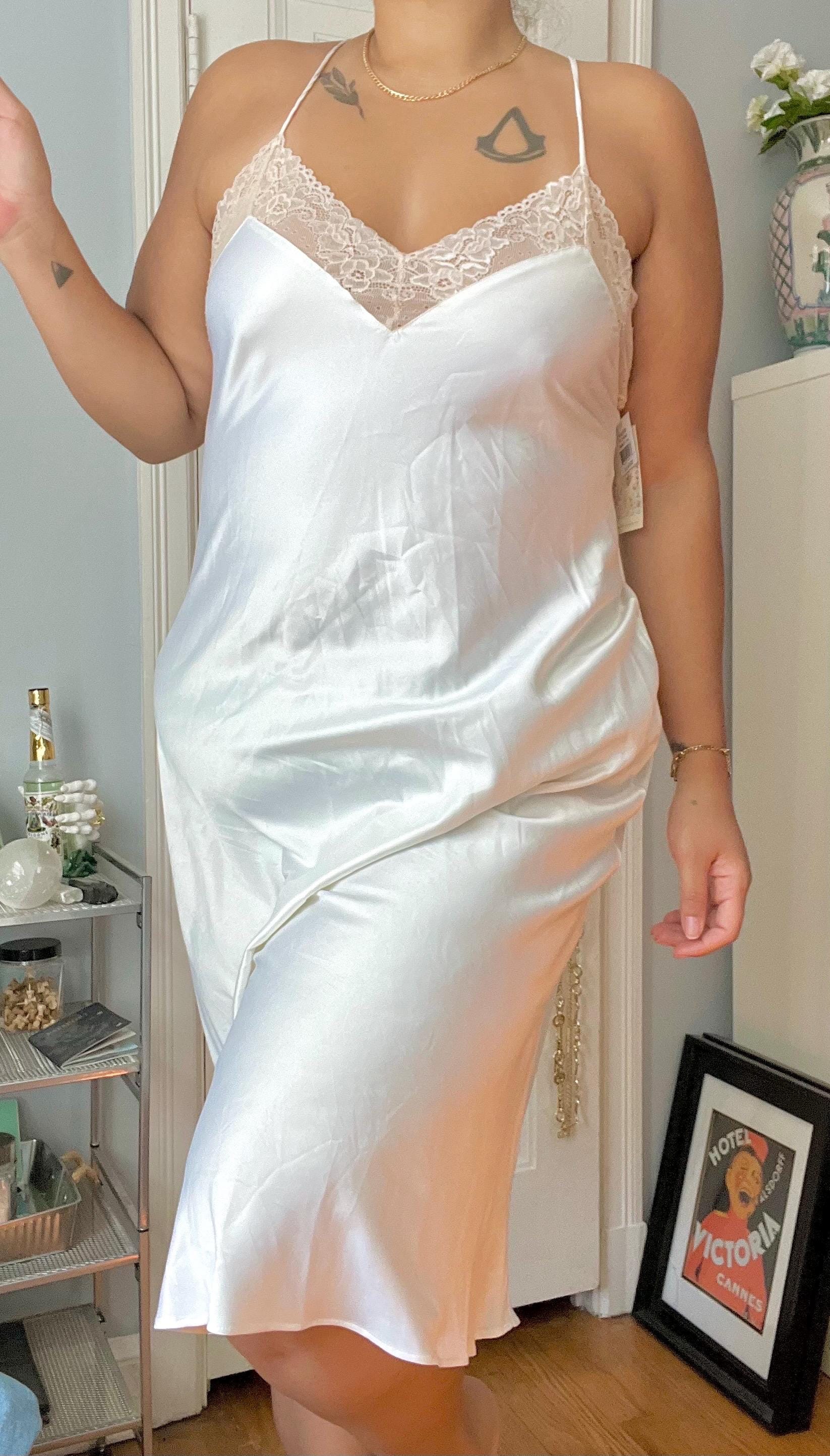 Vintage 1940s slip white - Gem