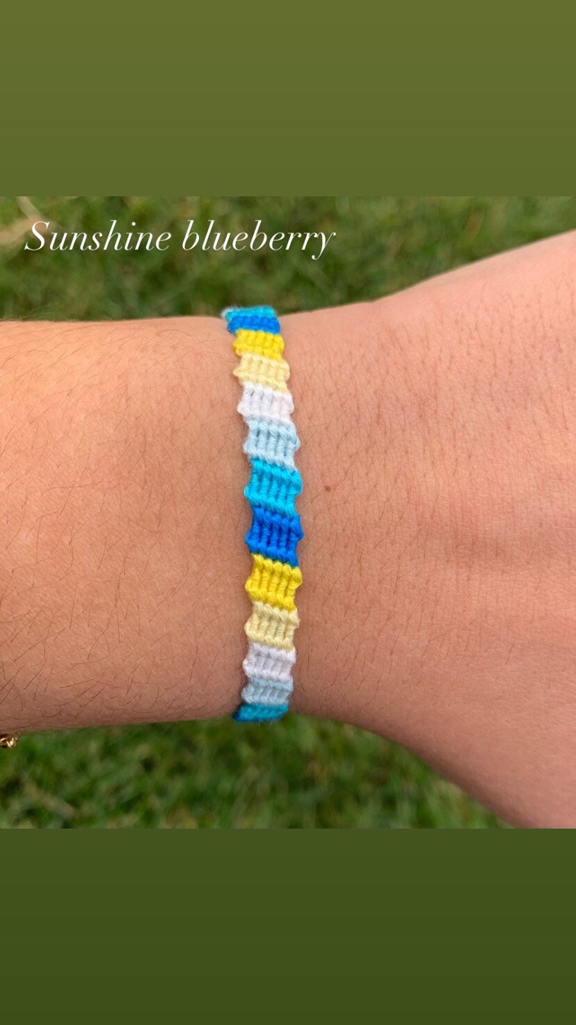 Pulseras ajustables de la amistad Flip Flop | Etsy