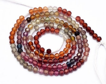 Filo Di Perle Labradorite Naturali AAA - Rondelle Sfaccettate 4-4.5mm, Colore Grigio Con Flash Blu, 33cm (15-17g) Per Bigiotteria