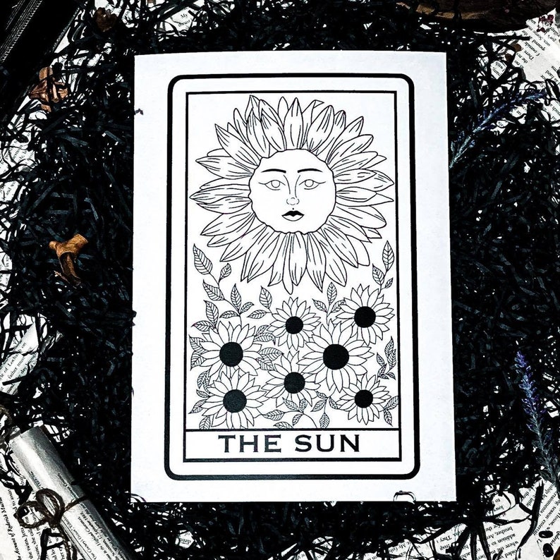 inverted-sun-tarot-card-a4-a5-tarot-card-art-print-tarot