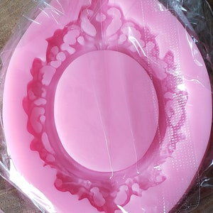 Small Vintage frame silicone mold