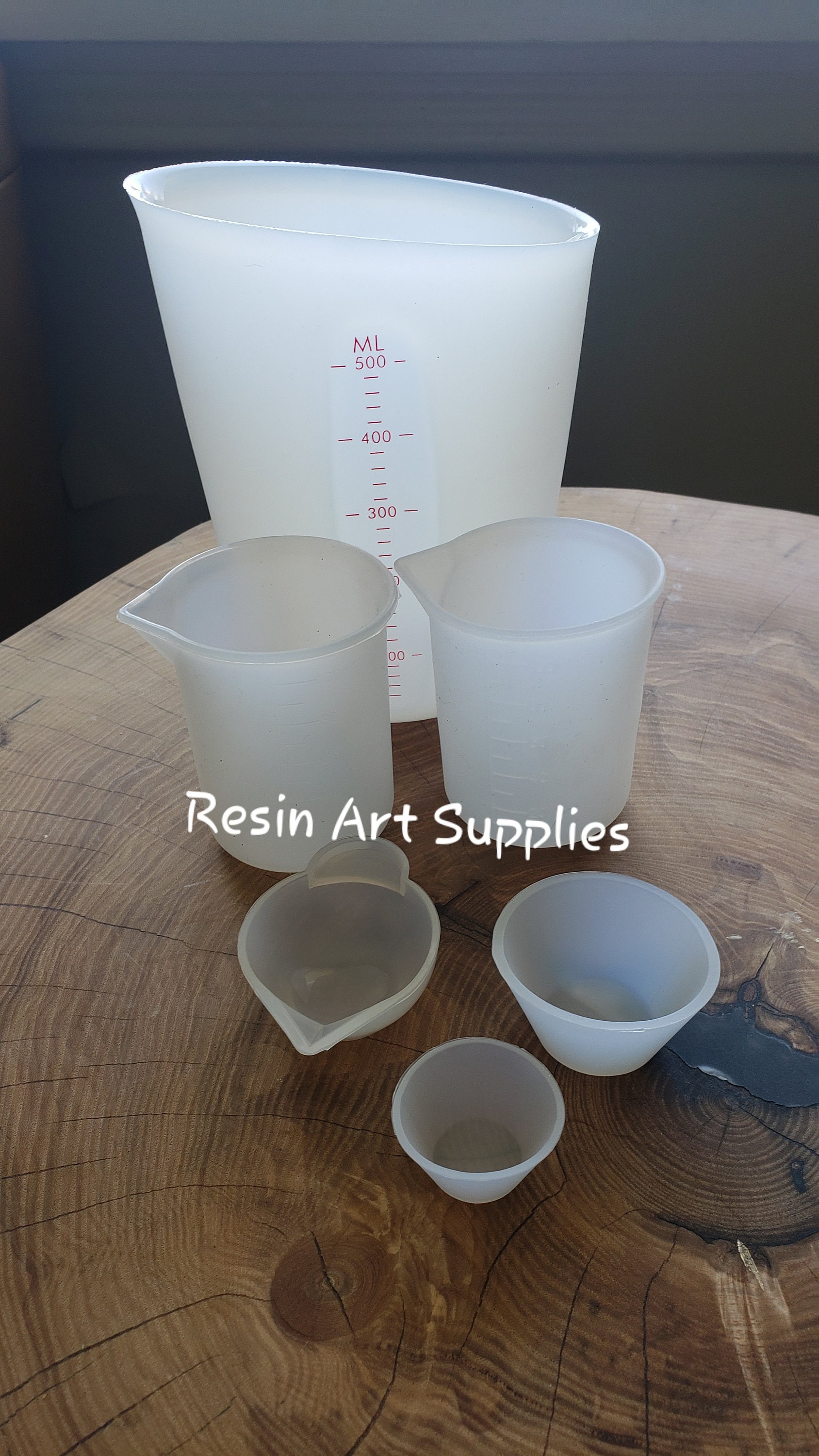 Silicone Cups For Resin Art at Rs 250/set, Silicone Cup in Surat
