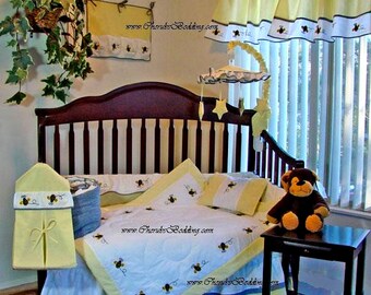 honey bee crib bedding