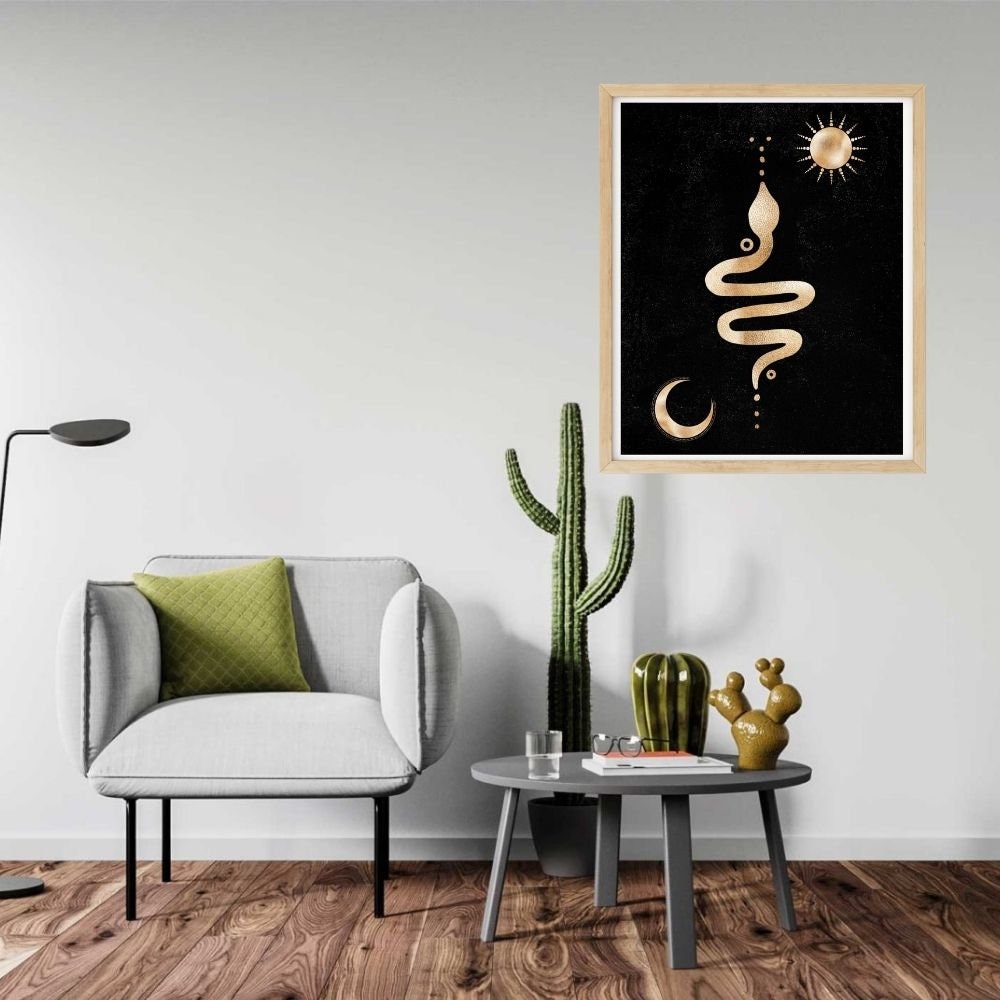 Unique Boho Wall Art Decor Burnt Orange Boho Decor Boho Etsy UK