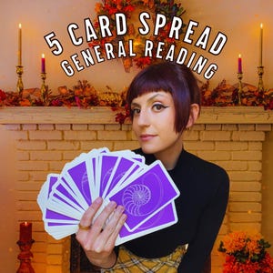 Allgemeine Tarot Legung | 5 Kartenlegung Tarot Legung | Video Tarot Legung