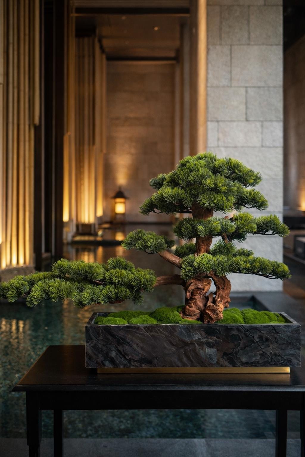 VICKY YAO Fine Bonsai - Realistic Hotel Style Bonsai Tree Art With